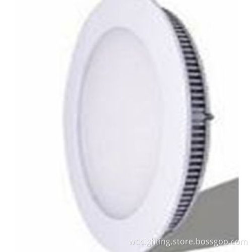 Round LED Panel Light, 8W Power, 100 to 240V AC Input, Super-bright LED as Lighting Source